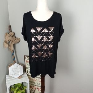 Apt9 Sequin T-SHIRT